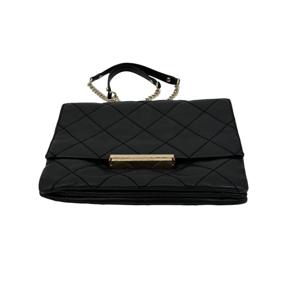 Kate Spade New York Emerson Place Lenia Black Quilted Leather Shoulder Bag - Picture 7 of 16
